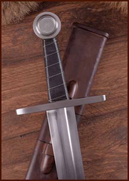 Hochmittelalter Schaukampfschwert mit Scheide