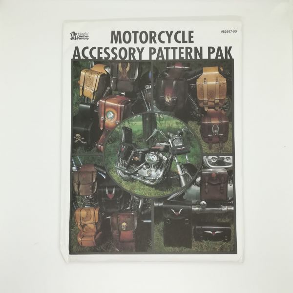 Motorcycle Accessory Pattern Pak - Motorradsatteltaschen